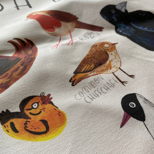 Fernandes Makes - Pigeon Collective / 100% cotton tea towel / 78cm by 47cm