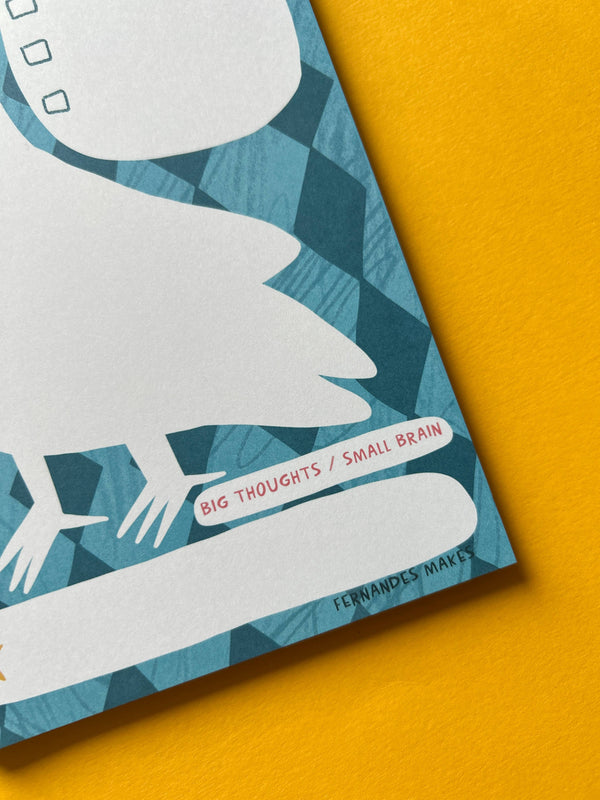 Fernandes Makes - Pigeon Planner - A5 / Notepad / Pad