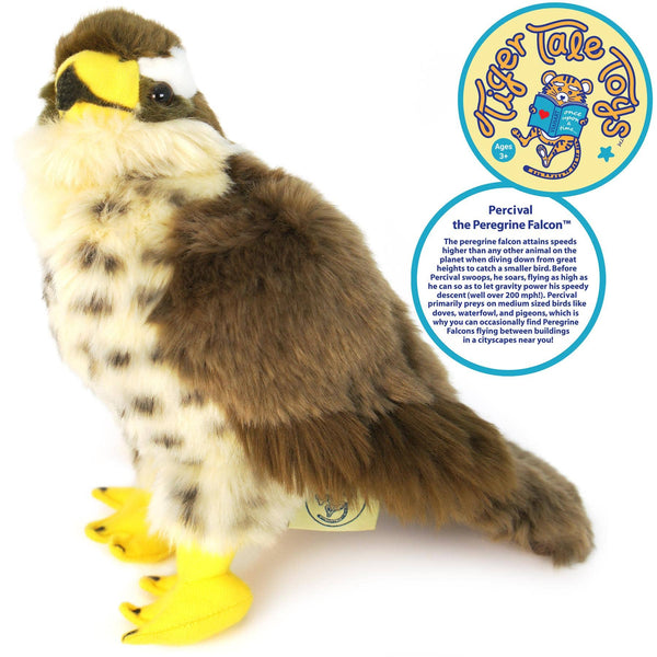 VIAHART Toy Co. - Percival The Peregrine Falcon | 9 Inch Stuffed Animal Plush