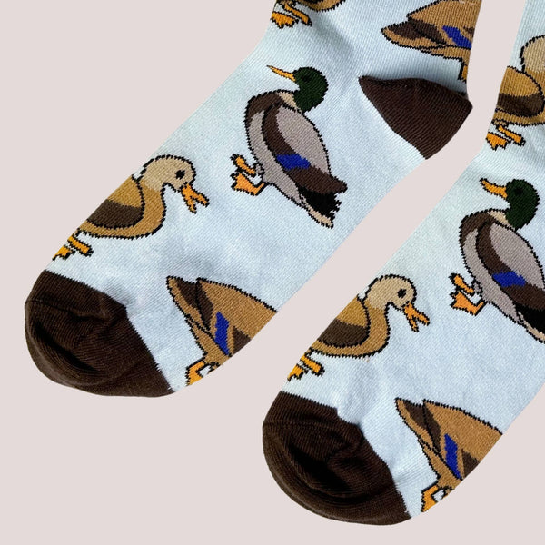 Bare Kind Socks - Duck Socks | Bamboo Socks | Blue Socks | Farm Socks