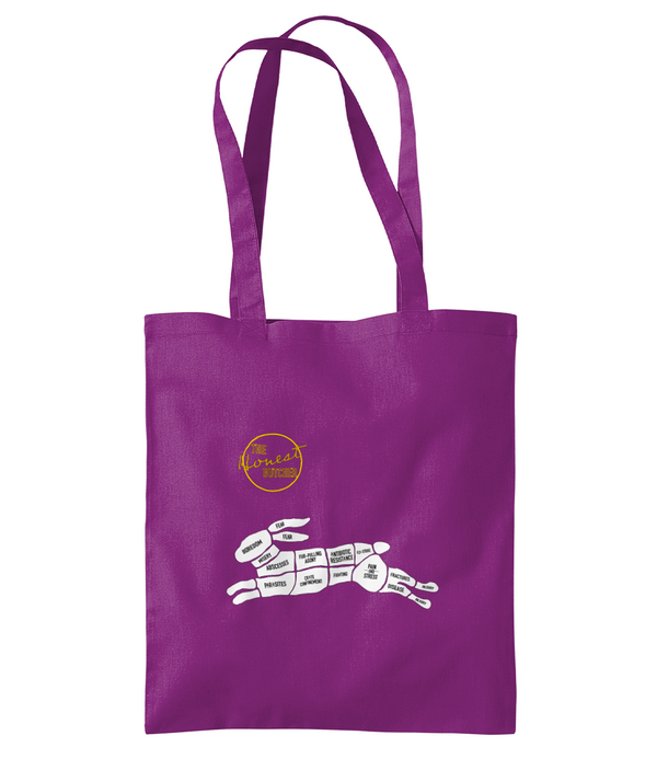 Westford Mill Promo Shoulder Tote Bag the honest butcheer rabbit