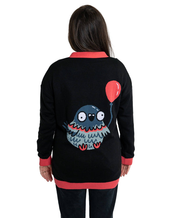 Rebel Romance - Rebel Romance x Katie Abey Pigeon Party Long Cardigan