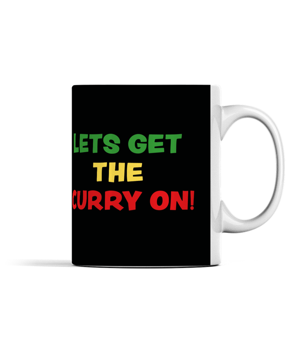 Borderless Mug get the curry on mug