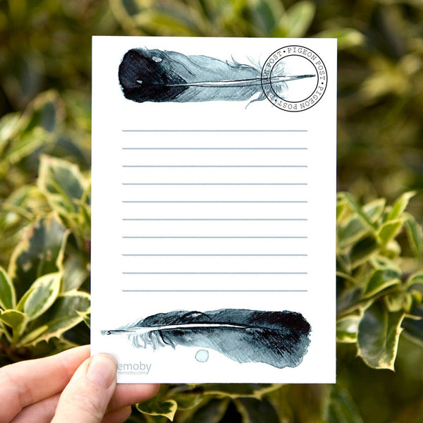 Kate Moby - Inky Pigeon Post Luxury Postcards