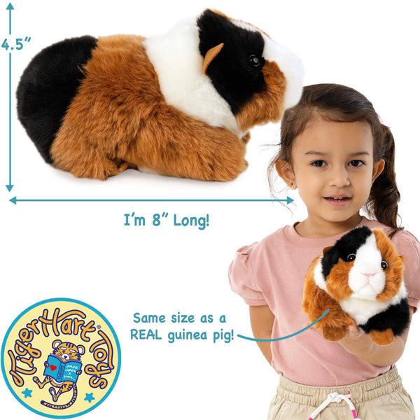 VIAHART Toy Co. - Gianni The Guinea Pig - 9 Inch Stuffed Animal Plush - by TigerHart Toys