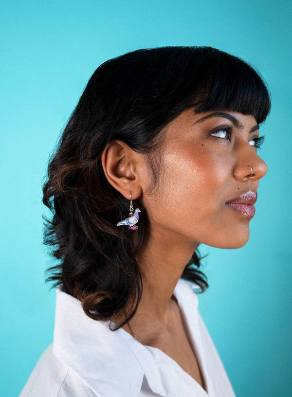 Tatty Devine - Pigeon Earrings