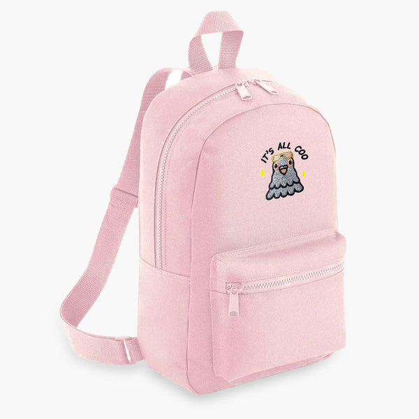 It's All Coo Embroidered Mini Backpack