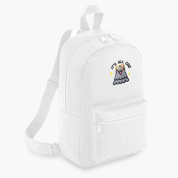 It's All Coo Embroidered Mini Backpack