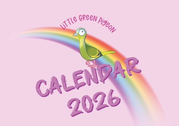 2026 Little Green Pigeon Calendar