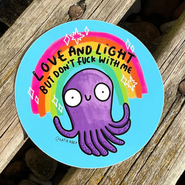 Love and light sticker