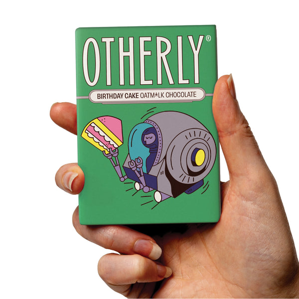 OTHERLY: OATM*LK CHOCOLATE - 'Birthday Cake' Oatm*lk Chocolate Bar 60g | Vegan | Creamy (Copy)