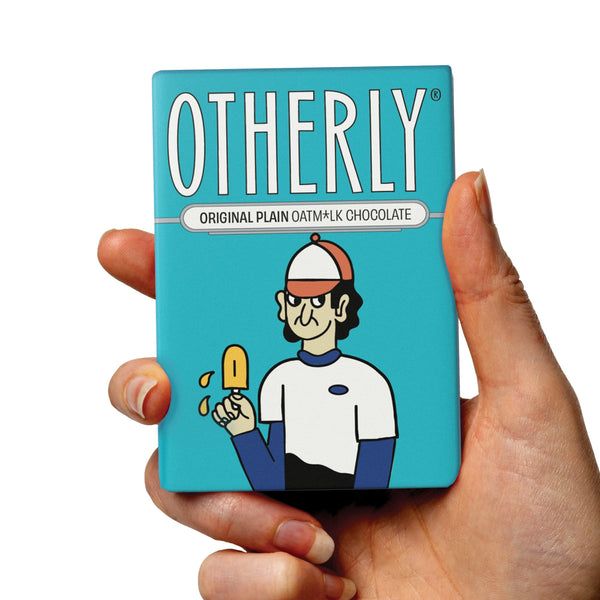 OTHERLY: OATM*LK CHOCOLATE - 'plain creamy' Oatm*lk Chocolate Bar 60g | Vegan | Creamy (Copy) (Copy)