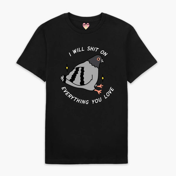 Pigeon Poo (Full Print) Adults T-shirt