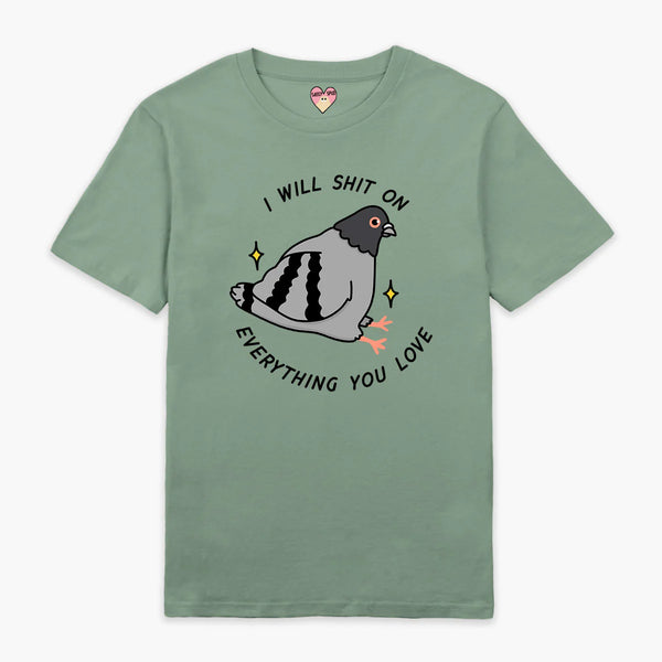 Pigeon Poo (Full Print) Adults T-shirt