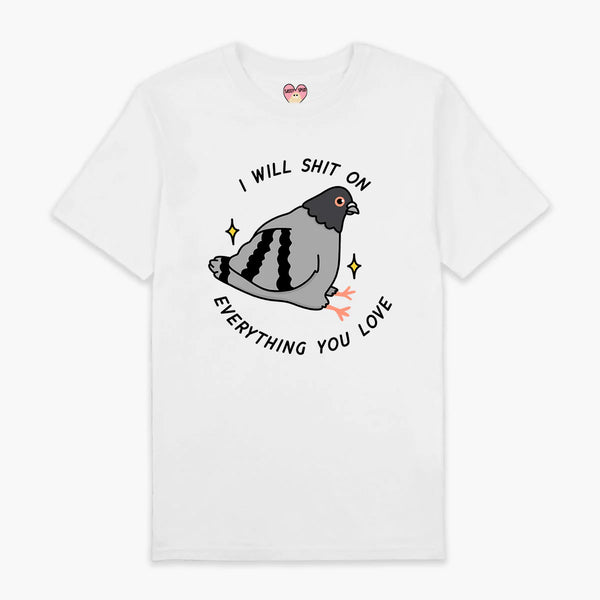 Pigeon Poo (Full Print) Adults T-shirt