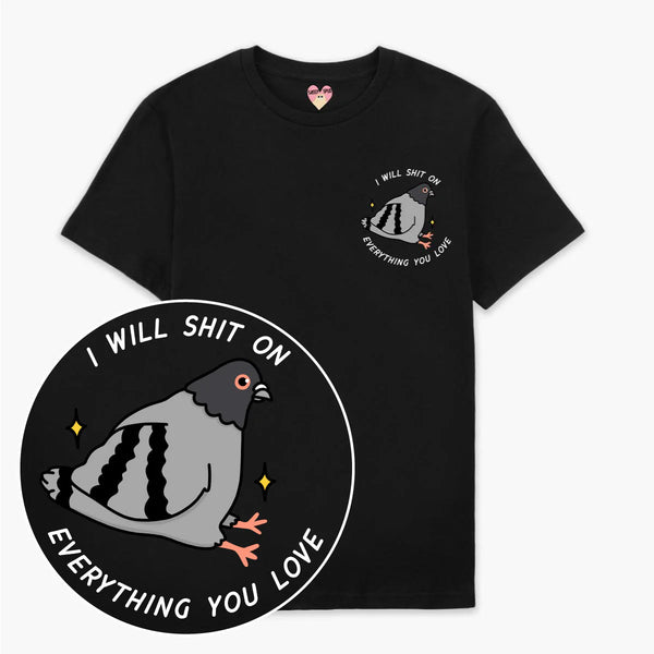 Pigeon Poo Adults T-shirt