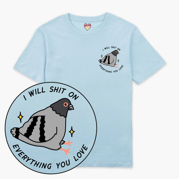 Pigeon Poo Adults T-shirt