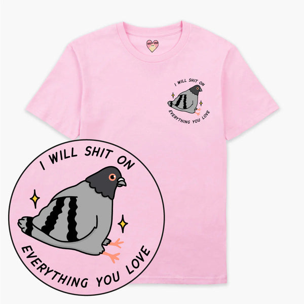 Pigeon Poo Adults T-shirt