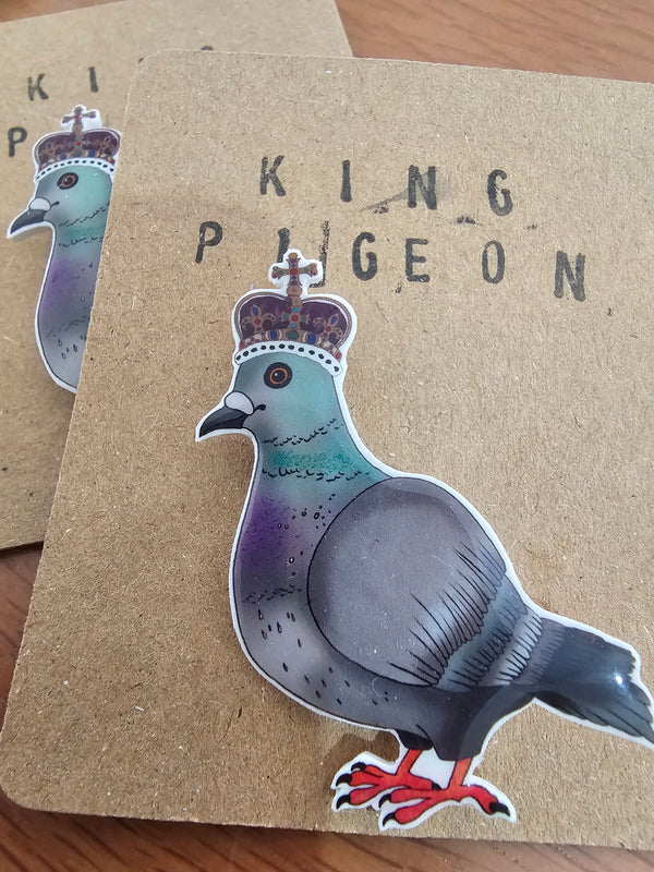 King Pigeon Pin