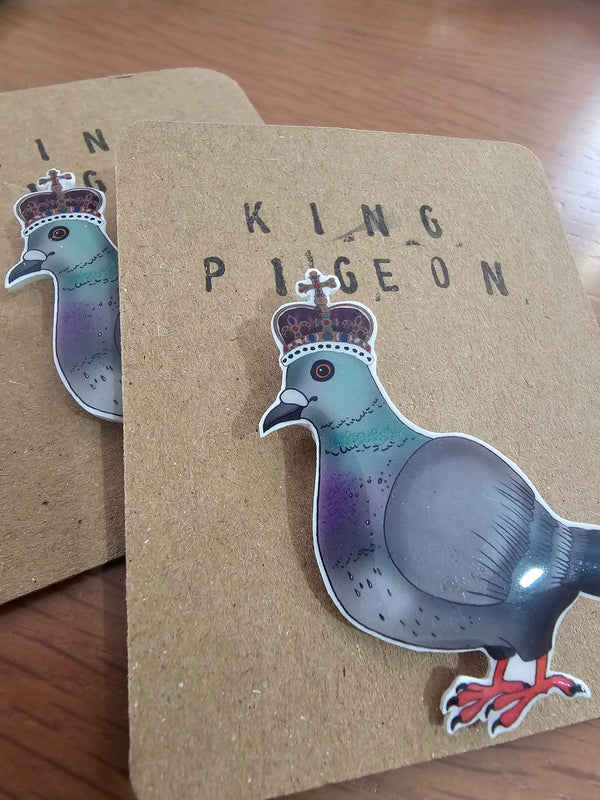 King Pigeon Pin