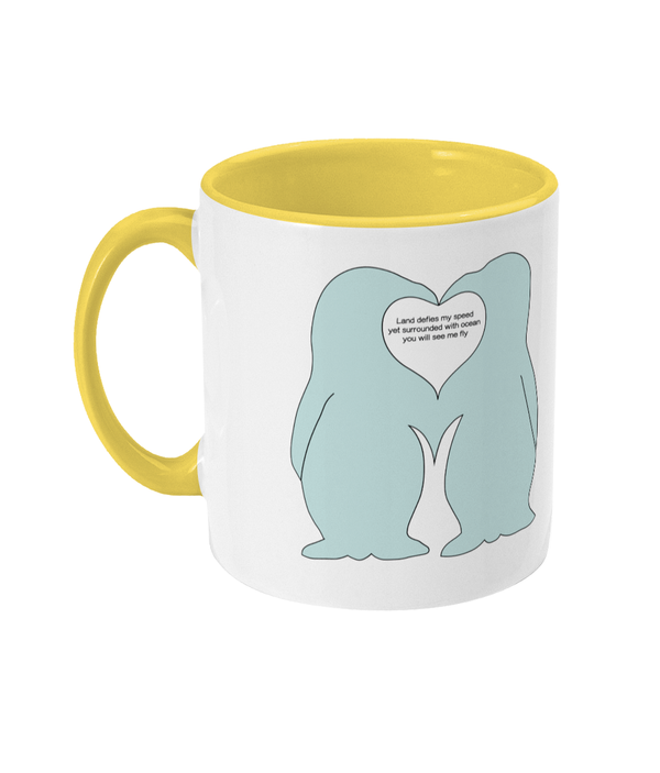 Two Toned Mug penguin mug high res