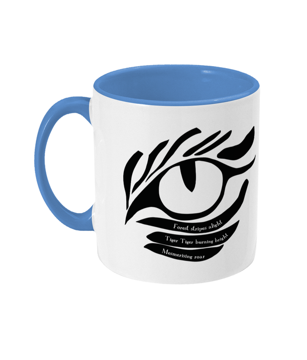 Two Toned Mug tiger tiger mug