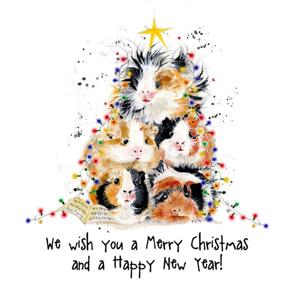 Wish you a merry Christmas - Greeting Card by Look what Debbie Did