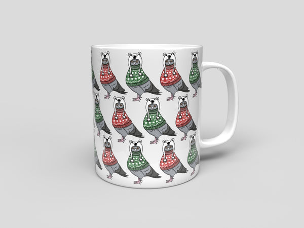 Christmas Pige Mugs