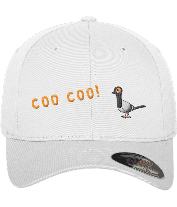 Pigeon Fitted Baseball Cap cooo coo