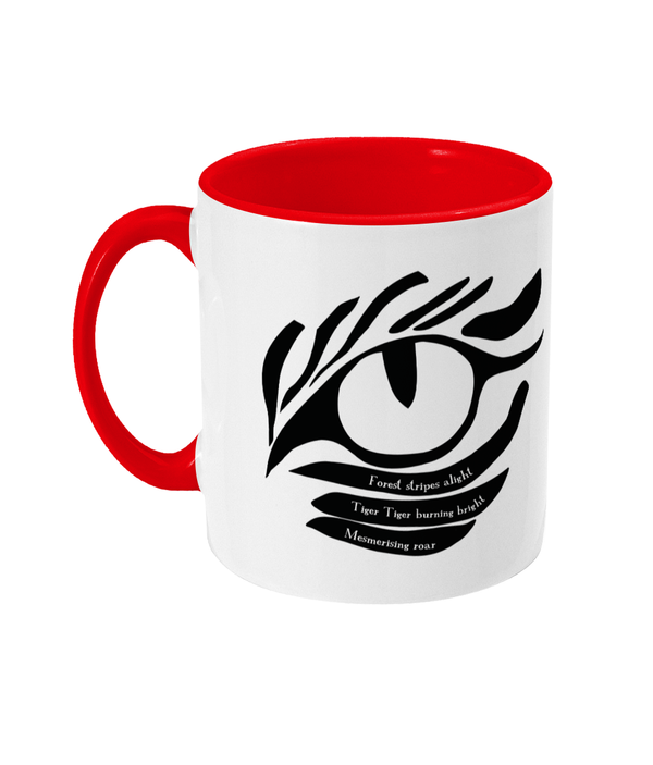 Two Toned Mug tiger tiger mug