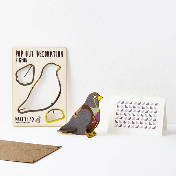 The Pop Out Card Company - Pop Out Pigeon Greeting Card