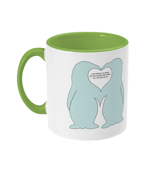 Two Toned Mug penguin mug high res