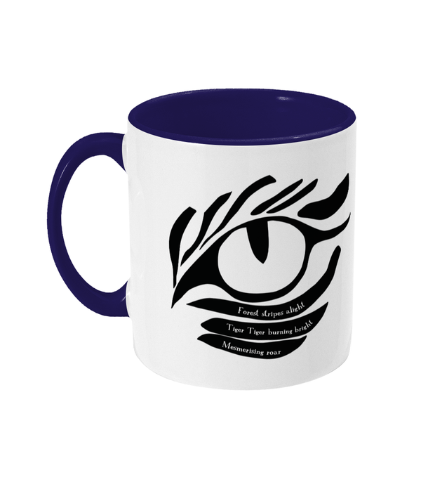 Two Toned Mug tiger tiger mug