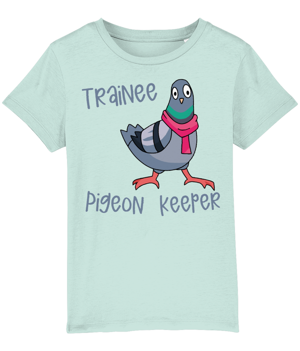 Mini Creator trainee pigeon keeper grey text