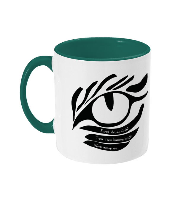 Two Toned Mug tiger tiger mug