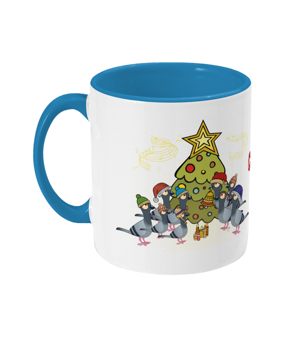 Two Toned Personalised Christmas mug