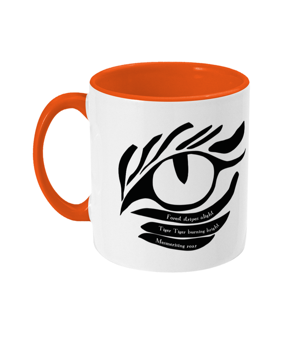 Two Toned Mug tiger tiger mug