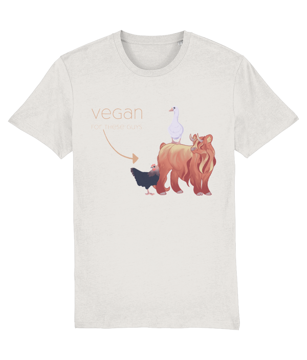 Vegan for these Guys - Adult Unisex T-shirt
