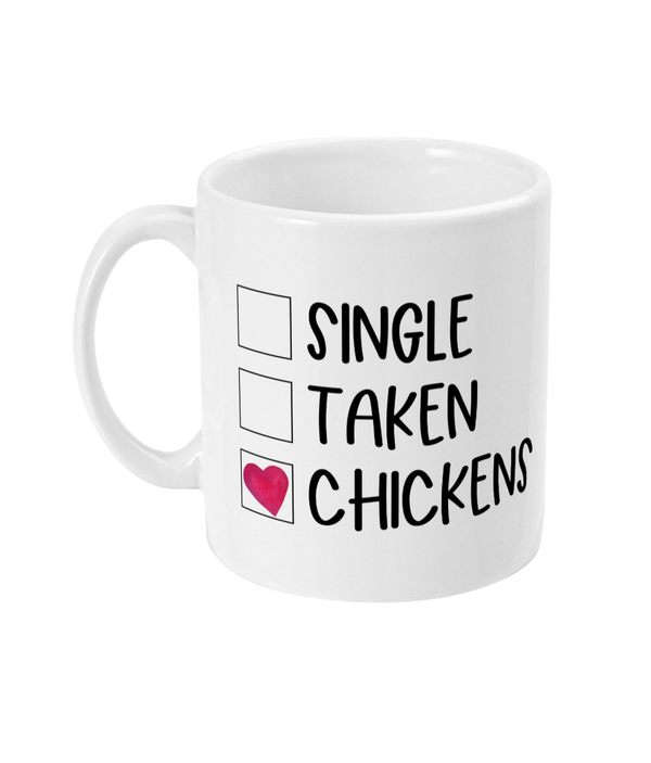 11oz Mug single taken chickens