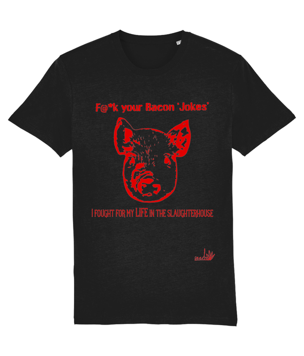 T-shirt- SEED -Anger - Slaughterhouse Red