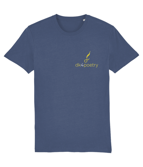 small dk4 poetry logo tee