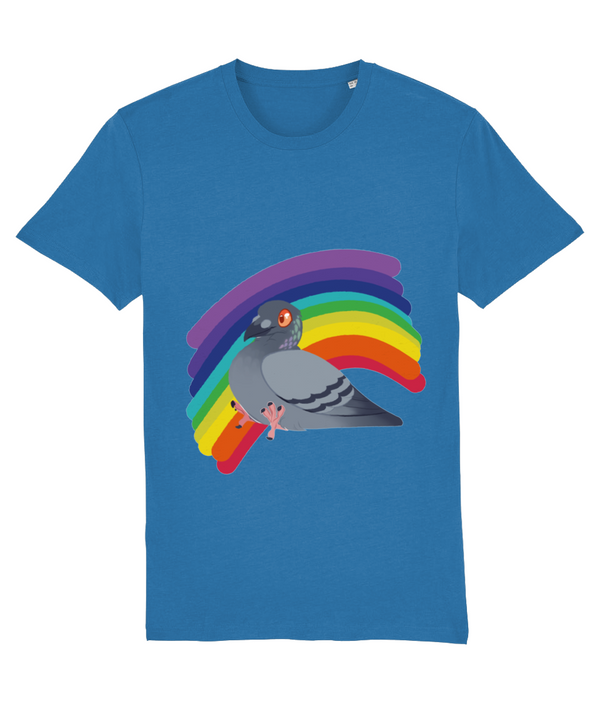 Harold in the Rainbow - Ethical vegan cotton t-shirt