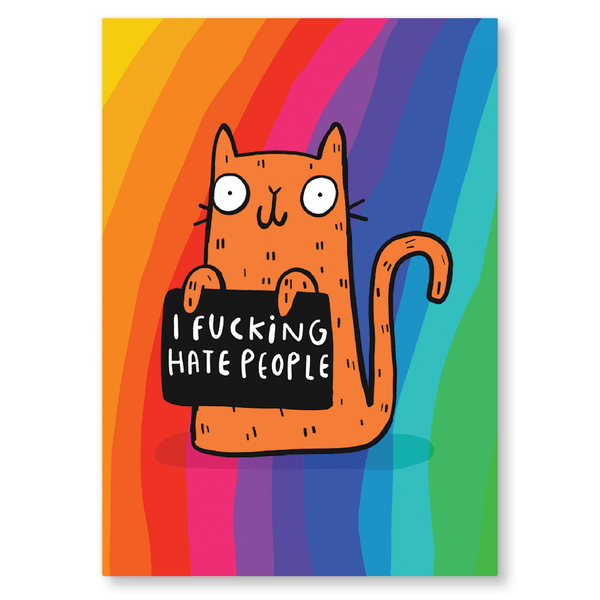 Whale & Bird - People Postcard