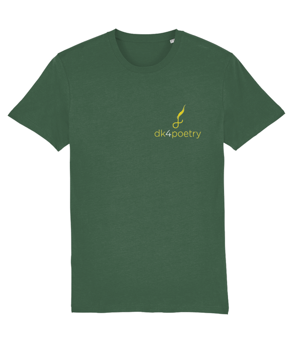 small dk4 poetry logo tee
