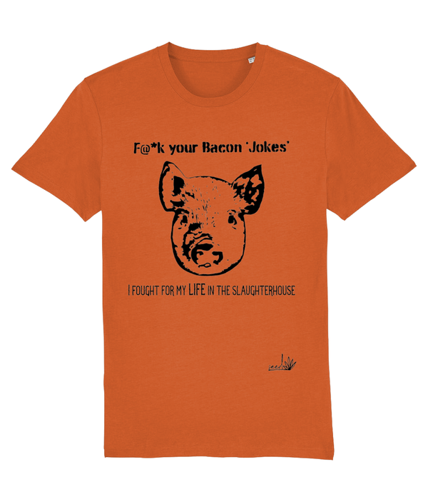 T-shirt - SEED ANGER - f@@k your bacon jokes