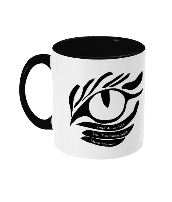 Two Toned Mug tiger tiger mug