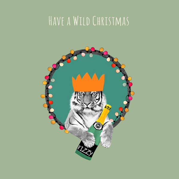 Sally Scaffardi Design - Christmas Card - Wild Christmas