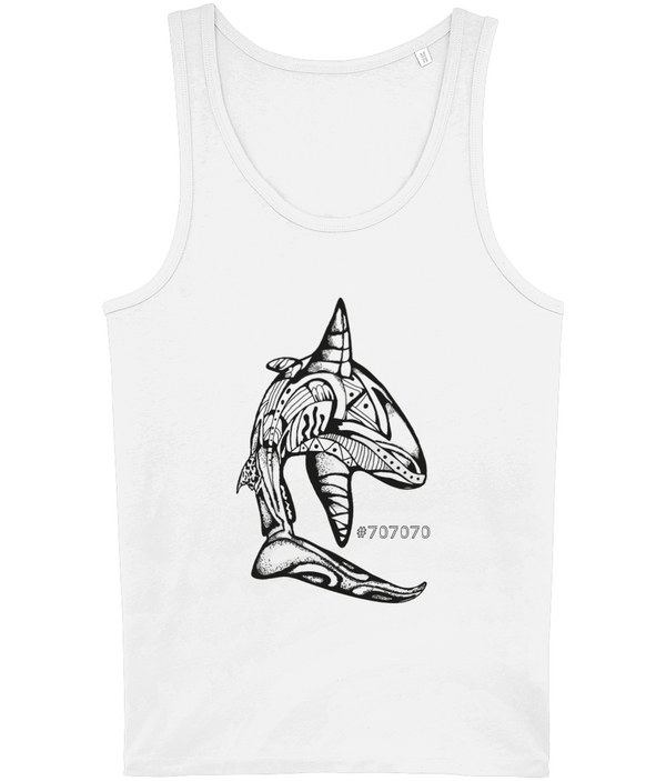 Men's fit vest - Tribal Shark