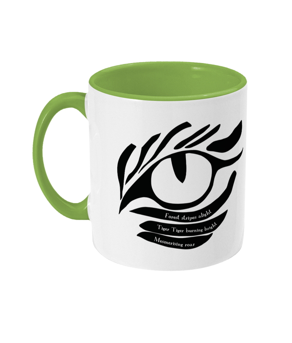 Two Toned Mug tiger tiger mug