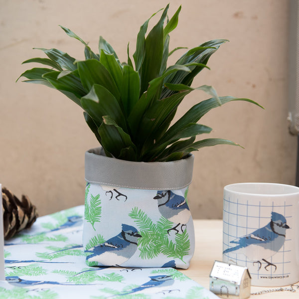 Plant Pot - Blue Jay